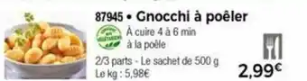 Thiriet Gnocchi à Poêler offre