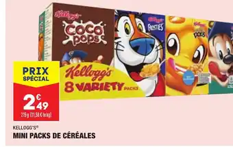 ALDI Kellogg's Mini de Céréales offre