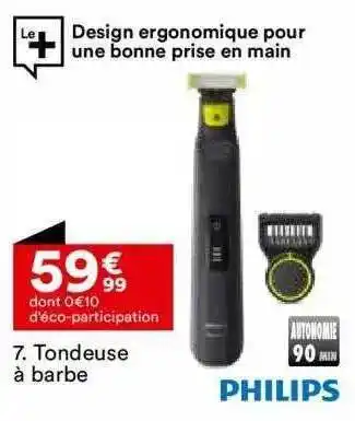BUT Tondeuse à barbe philips offre
