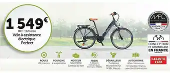 Roady Vélo à assistance électrique perfect offre
