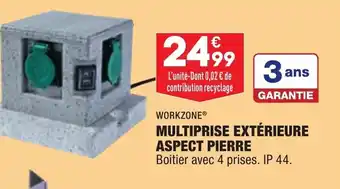 Multiprise Extérieure Aspect Pierre