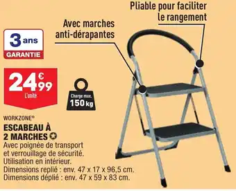 ALDI Escabeau à 2 Marches offre