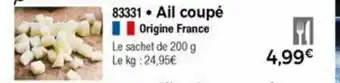 Thiriet Ail Coupé offre