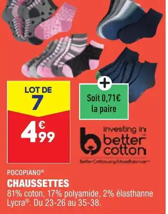 ALDI Chaussettes offre