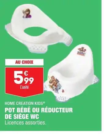 ALDI Pot Bébé Ou Réducteur De Siège WC offre