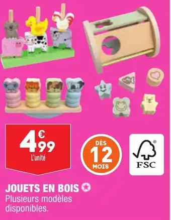 ALDI Jouets en Bois offre