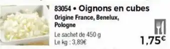 Thiriet Oignons En Cubes offre