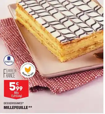 ALDI Millefeuille offre