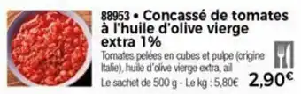 Thiriet Concassé De Tomates offre