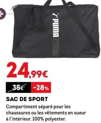 Sport 2000 Sac de Sport offre