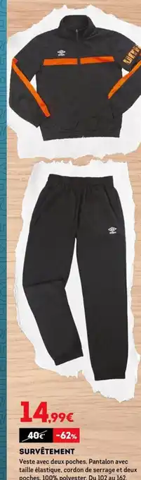 Sport 2000 Survêtement offre