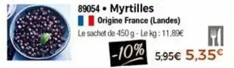 Myrtilles