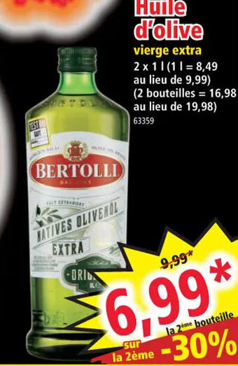 Norma Huile d'Olive offre