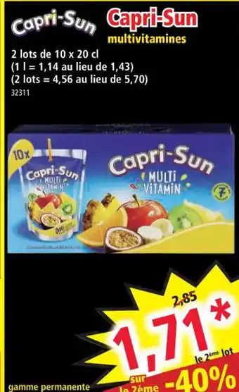Norma Capri-Sun offre