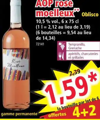 AOP Rosé Moelleux