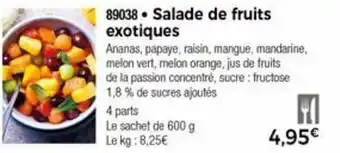 Thiriet Salade De Fruits Exotiques offre