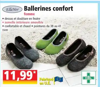 Norma Ballerines Confort offre