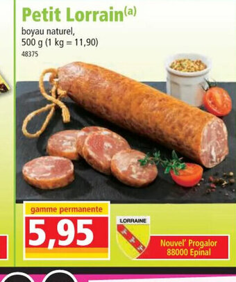 Norma Petit Lorrain offre