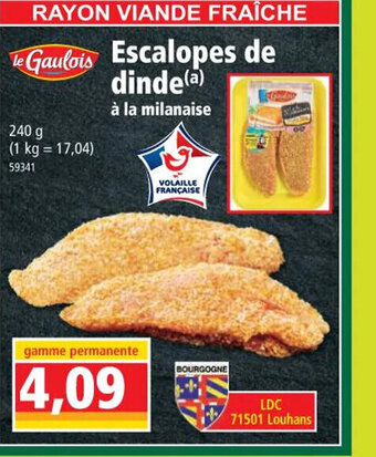 Norma Escalopes de Dinde offre