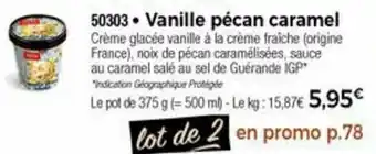 Thiriet Vanille Pécan Caramel offre