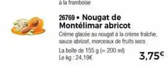 Thiriet Nougat De Montélimar Abricot offre