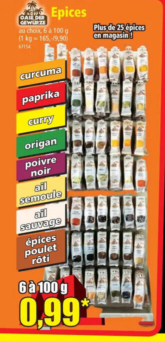 Norma Epices offre