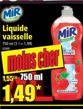 Norma Mir Liquide Vaisselle offre