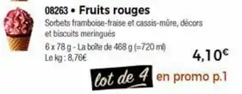 Thiriet Fruits Rouges offre