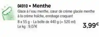 Thiriet Menthe offre