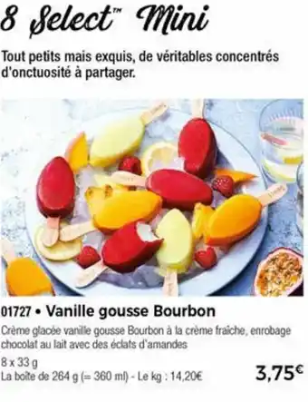 Thiriet Vanille Gousse Bourbon offre