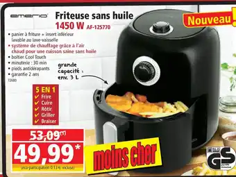 Norma Friteuse Sans Huile offre