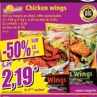Norma Chicken Wings offre