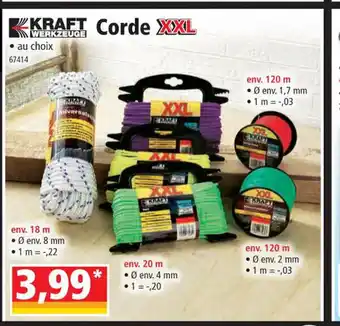 Norma Corde XXL offre