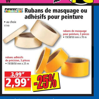 Norma Rubans de Masquage Ou Adhésifs Pour Peinture offre