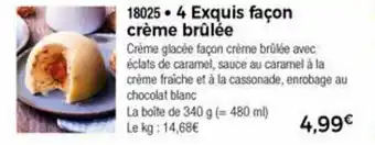 4 Exquis Façon Crème Brûlée