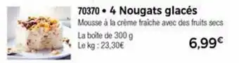 Thiriet 4 Nougats Glacés offre