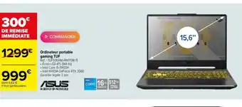 Carrefour Asus Ordinateur Portable Gaming TUF offre