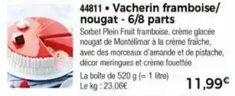 Thiriet Vacherin Framboise/Nougat offre