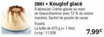 Kouglof Glacé