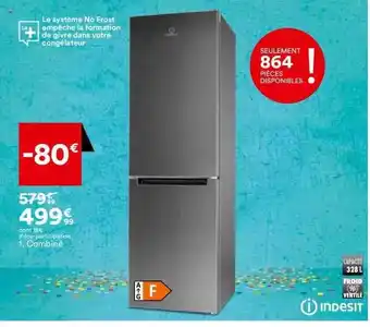 BUT Combiné indesit offre