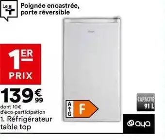 BUT Réfrigérateur table top aya offre
