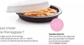 Tupperware Tourtière ultra pro offre