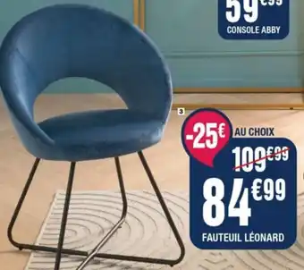 La Foir'Fouille Fauteuil Leonard offre