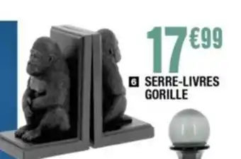 La Foir'Fouille Serre-livres Gorille offre