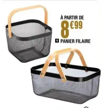 La Foir'Fouille Panier Filaire offre