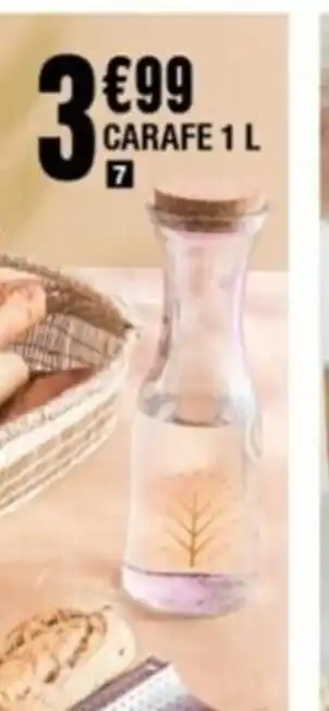 La Foir'Fouille Carafe 1L offre
