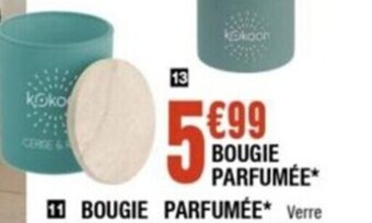 La Foir'Fouille Bougie Parfumée offre
