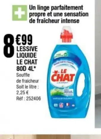 Le Chat Lessive Liquid