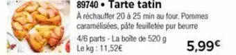 Thiriet Tarte Tatin offre