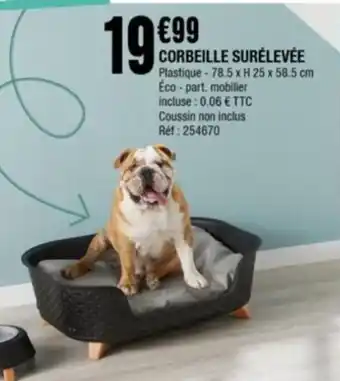 La Foir'Fouille Corbeille Surélevée offre